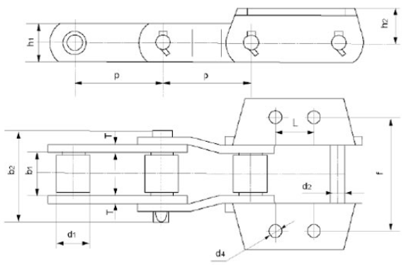 鋪路機鏈